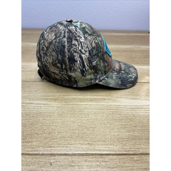 Rustic Ridge Mountains Camo Women Mossey Oak Cap Adjustable Trucker Hat Outdoor - Picture 5 of 11